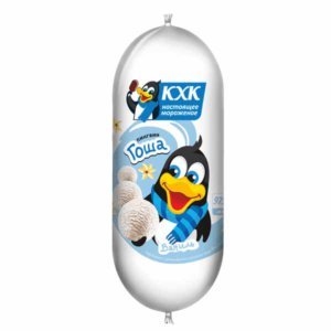 Купить оптом Пингвин Гоша, Ванильное мороженое с веселым пингвином на этикетке.