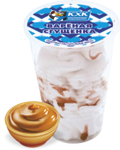 Купить оптом Мороженое , Любимый вкус мороженого с ароматом ванили и наполнителем "Варёная сгущёнка" в удобной упаковке по доступной цене